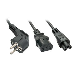 Lindy Power Cable Black C13 Coupler (30047) - Reliable & Durable Power Solution
